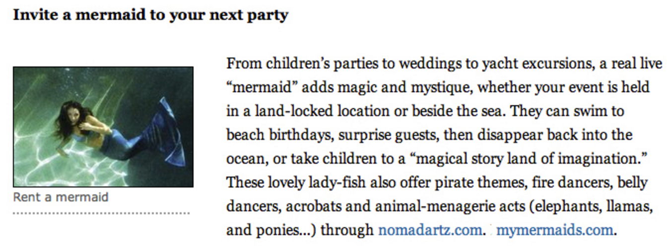 rent a mermaid 